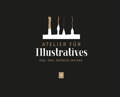 Bild Projekt Webdesign - für Stefanie Jeschke - Atelier für Illustratives
