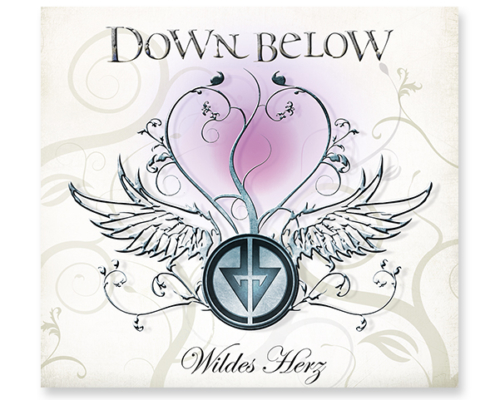 Projekt CD-Artwork für Down Below, Album Wildes Herz, Digipack Cover